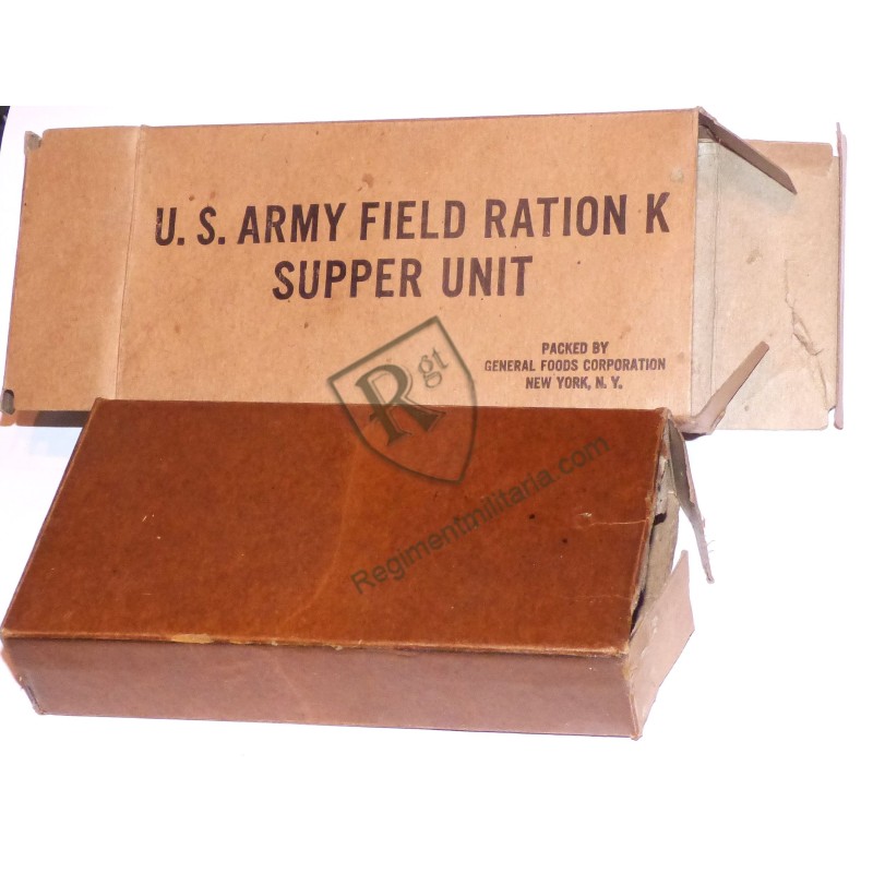 K Ration  SUPPER UNIT - US ARMY