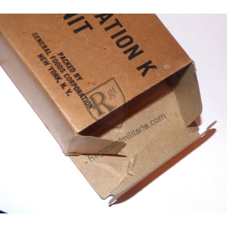 Ration K SUPPER UNIT - US ARMY