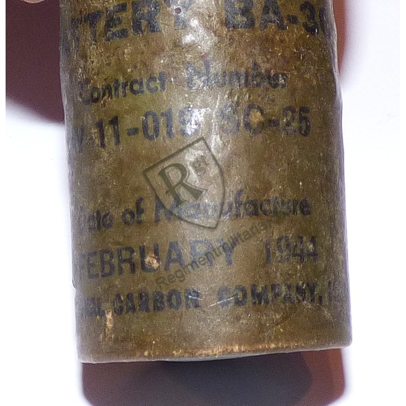 Batteries for TL-122 dated 1944 - US ARMY