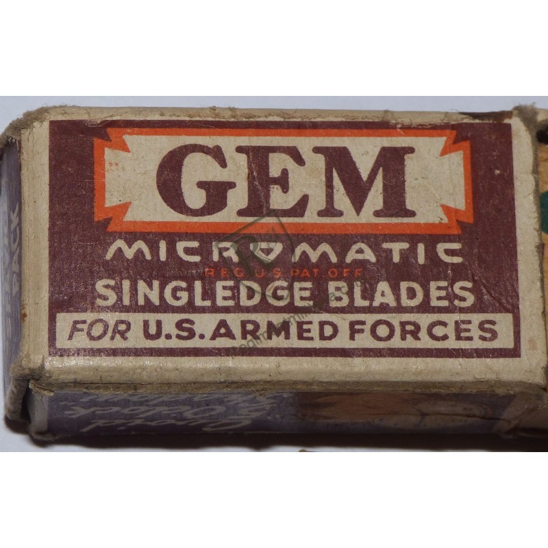 Razor blade GEM single edge for US  Armed Forces