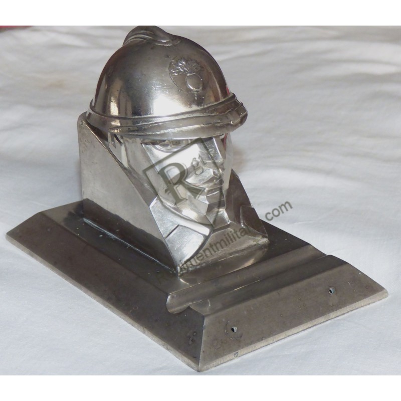 Art Deco Infantry ink pot