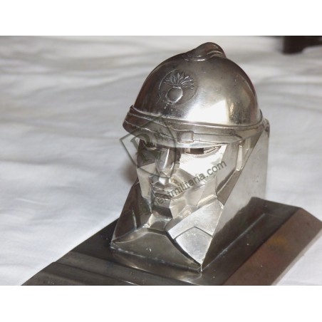Encrier Infanterie Art Deco