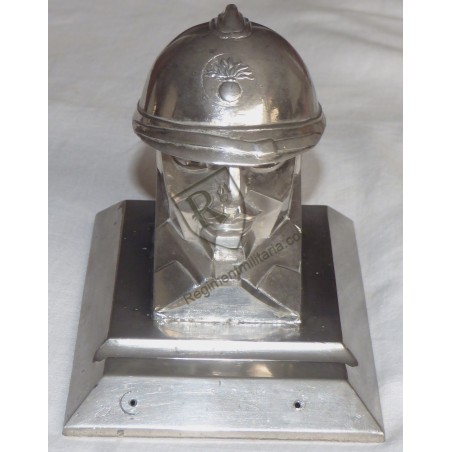 Encrier Infanterie Art Deco