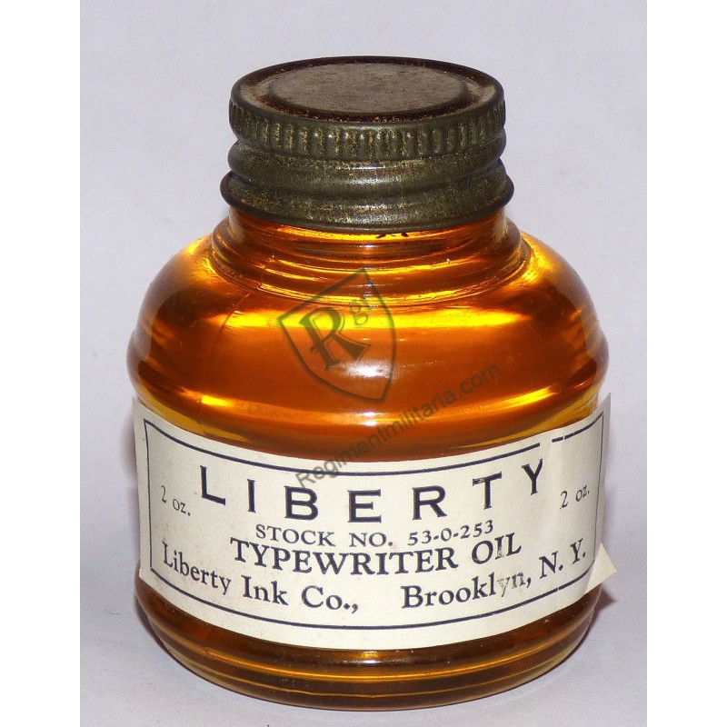 Typewriter oil - US ARMY