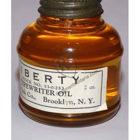 Typewriter oil - US ARMY