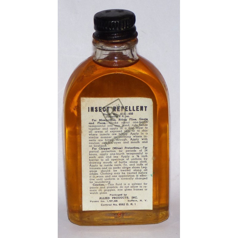 Bouteille répulsif insectes - US ARMY