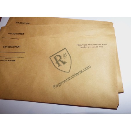 Enveloppe War Department - US ARMY