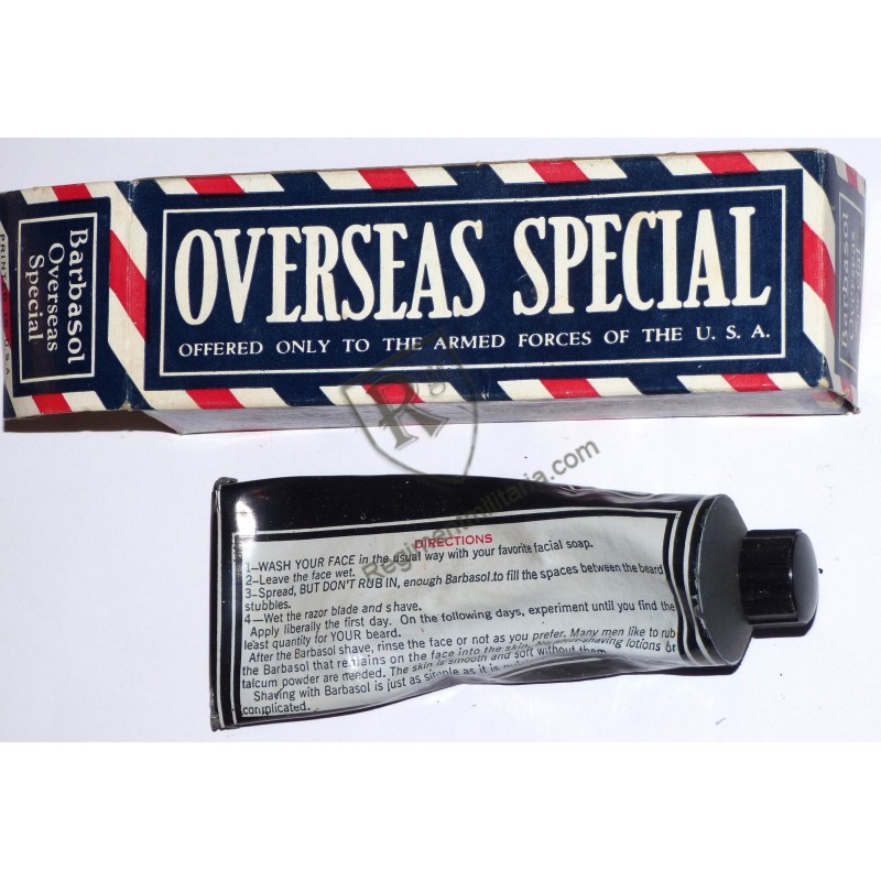 Barbasol OVERSEAS shaving cream - US ARMY