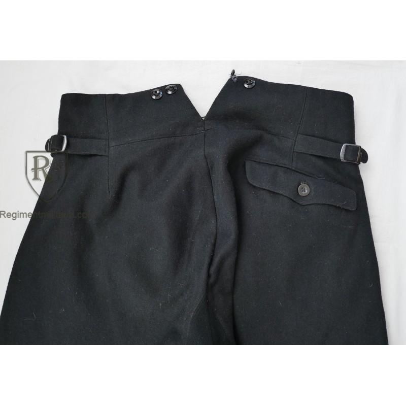 Pantalon évasé taille haute pour femme - Aspect cuir Pantalon évasé taille haute pour femme - Aspect cuir
