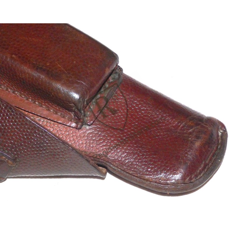 Holster GP35 cuir fauve grenelé 1943