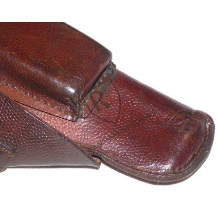 Holster GP35 cuir fauve grenelé 1943