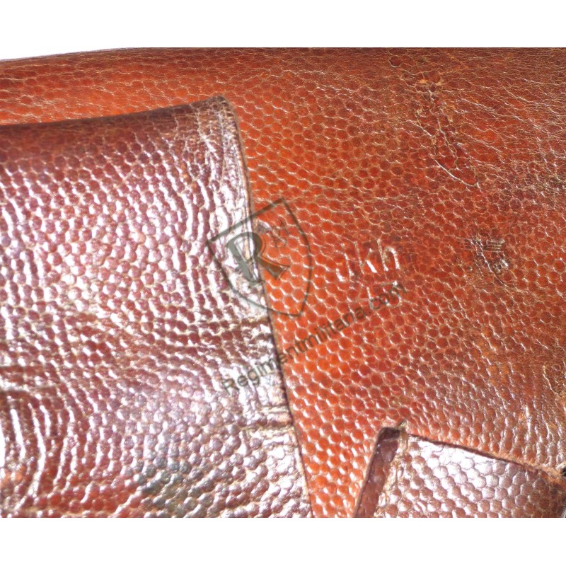 Holster GP35 cuir fauve grenelé 1943