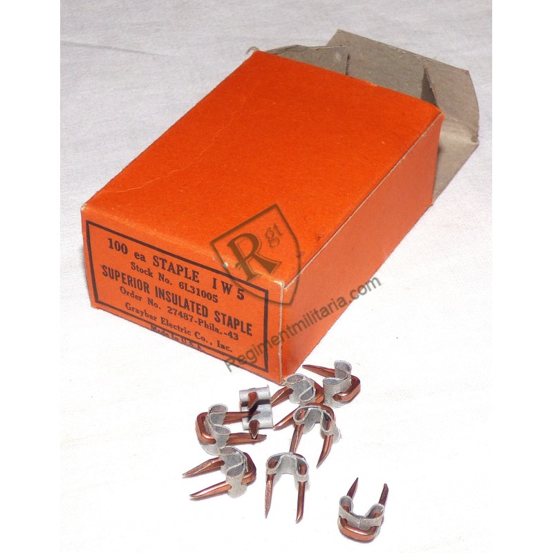 Insulated staple box 1943 -  US ARMY