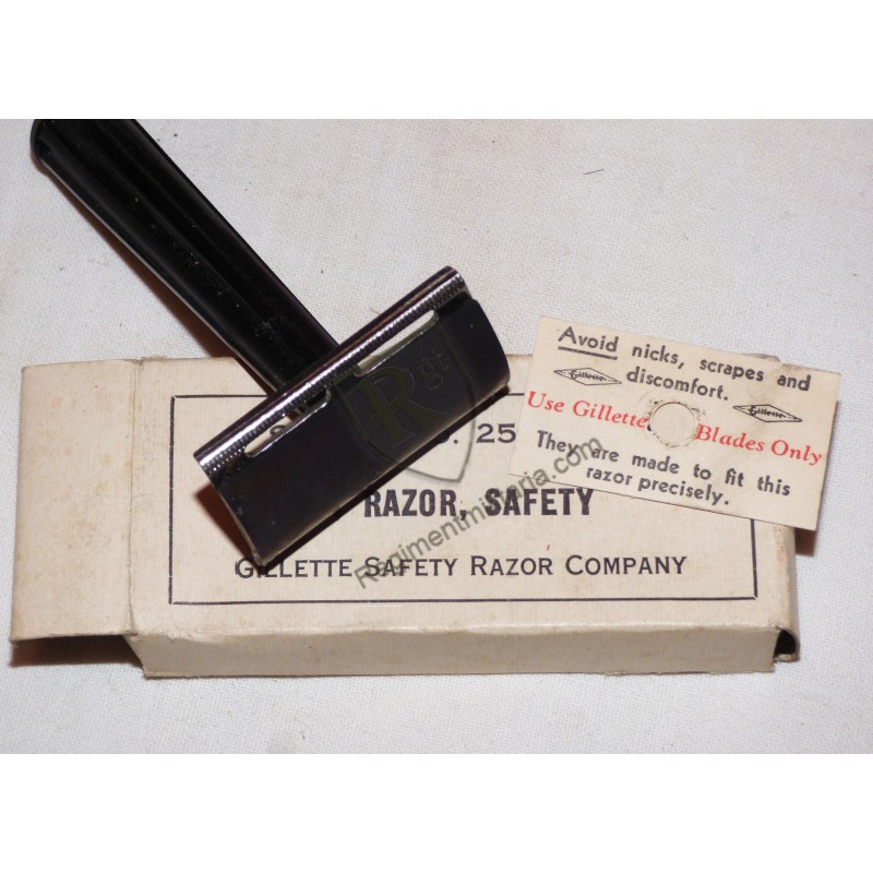 REGULATION Gilette safety razor -  US ARMY