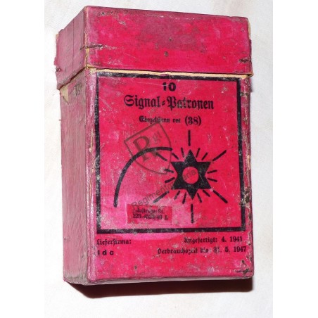 10 red fuses box for signal pistol 1941