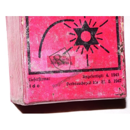 10 red fuses box for signal pistol 1941