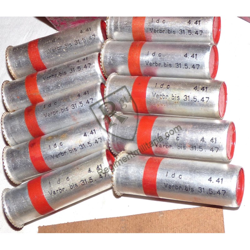 10 red fuses box for signal pistol 1941