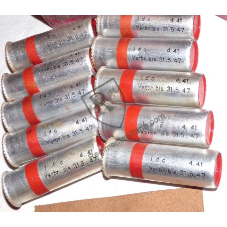 10 red fuses box for signal pistol 1941