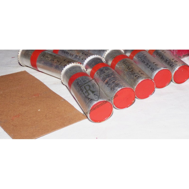 10 red fuses box for signal pistol 1941