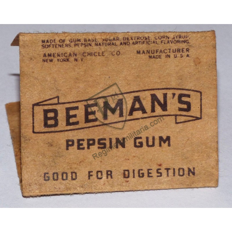 Chewing-gum BEEMAN'S - US ARMY WW2
