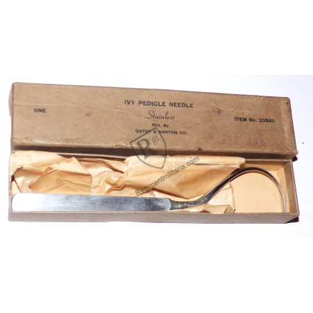 IVY PEDICLE NEEDLE - Medical Dept US ARMY WW2