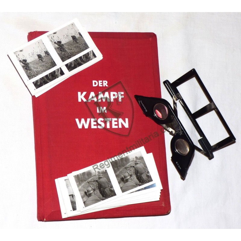 Album photos 3D - DER KAMPF IM WESTERN 1940