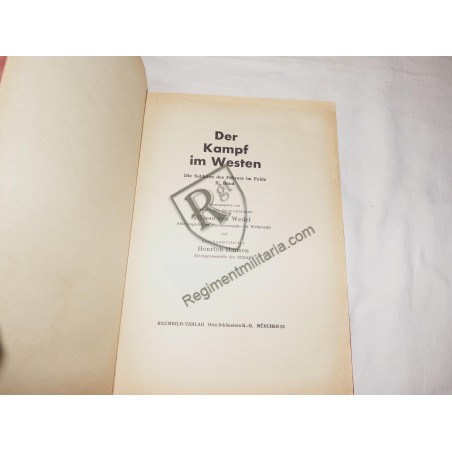 Album photos 3D - DER KAMPF IM WESTERN 1940