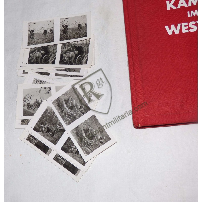 Album photos 3D - DER KAMPF IM WESTERN 1940