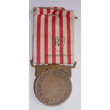 Médaille commémorative de la guerre 1914-1918.