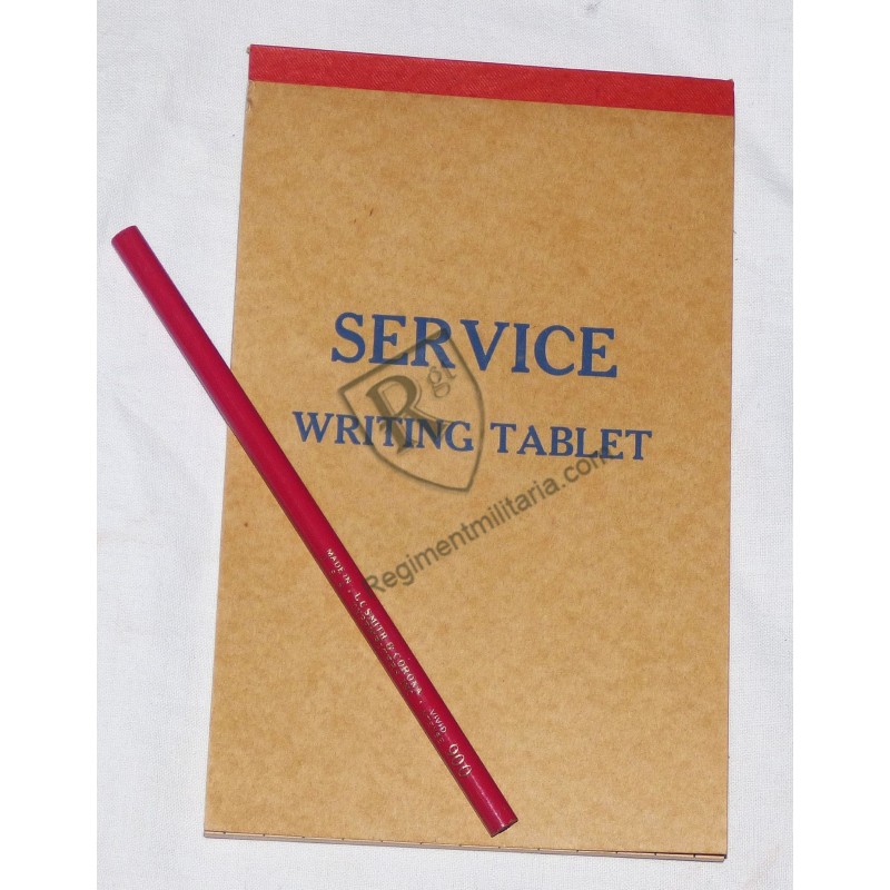 Writing tablet and pen US ARMY