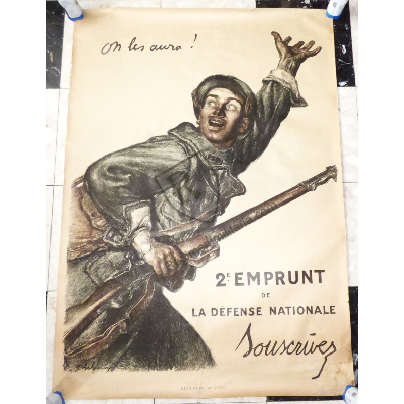 Affiche "on les aura" 1916