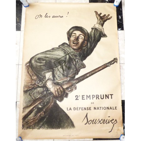Affiche "on les aura" 1916